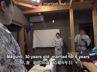 Unfaithful Japanese wife onsen getaway with a catch