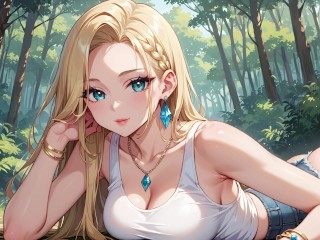 ギャルな彼女とキャンプへ行ったら急に誘惑しだして…💛