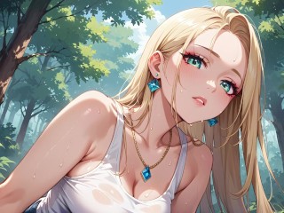 ギャルな彼女とキャンプへ行ったら急に誘惑しだして…💛