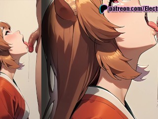 Raphtalia cum in her pantyhose and fills your mouth with squirt