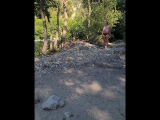 My wife showing off at the park & Twerk - PAWG - Public Flashing - Big white ass