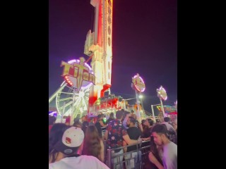 Fun day at the OC fair ends with BJ on ferris wheel