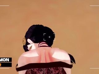 Casting Yor Forger gets fucked in different poses