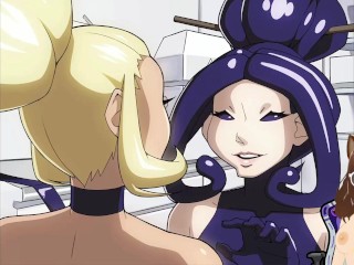 My girlfriend's tentacles are fucking me wildly until I cum (Futa animation) - Jazziuu