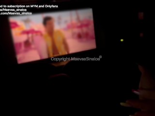 Maeva Sinaloa - Risky fuck at the cinema