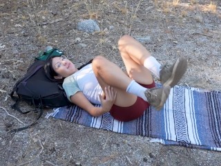 Thick Latina step sis swallows my CUM in Yosemite National Park - Cami Strella + Lev Lieben