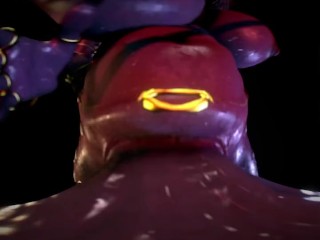 Shrunken inside giantess futa's sex toy VR POV