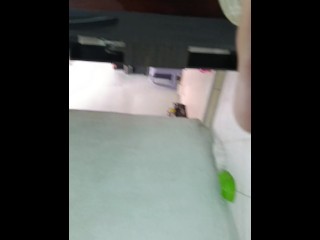 Que rico culiamos mí empleada del servicio le lleno el culo de leche