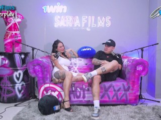 sarafilms Podcast se sale de control y me masturbo el culo con juguete anal (PREGUNTAS INCOMODAS)xxx