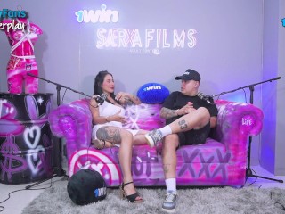 sarafilms Podcast se sale de control y me masturbo el culo con juguete anal (PREGUNTAS INCOMODAS)xxx