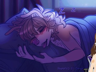 My lover comes in at night to open my ass fuck harder anal gaping ass (Furry animation) - Jazziuu