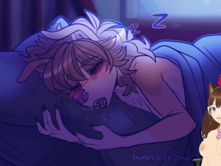 My lover comes in at night to open my ass fuck harder anal gaping ass (Furry animation) - Jazziuu