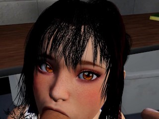 Swimmer Girl sucks good dick