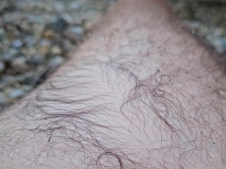 Dominant PEE on Nudist Beach # PEE on me n I will PISS on you