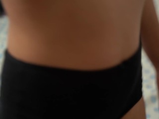 Doing a quick bj after ending a shooting