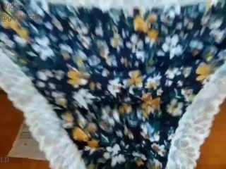 GIFT Panty show - Try on haul NEW SEXY panties Close Up