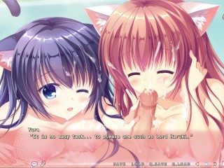 Let's Play - NEKO-NIN exHeart, Scene 5 - Tama & Yura