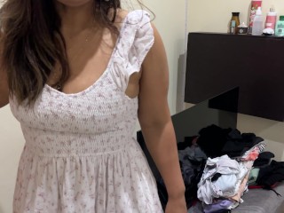 I discover my stepmother fucking and she comes to suck my cock. latin vanessa