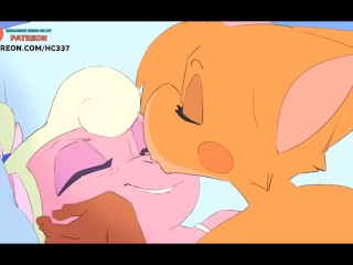 CUTE LESBIAN FURRY HENTAI STORY ANIMATED 4K 60FPS