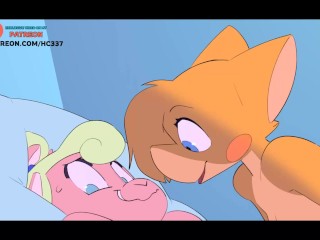 CUTE LESBIAN FURRY HENTAI STORY ANIMATED 4K 60FPS