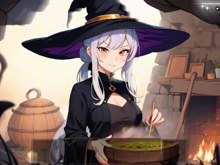 [Voiced JOI] A Witch Needs To Harvest You For Her Rare Potion( Quickshot | Multiple CEI Endings ) RP