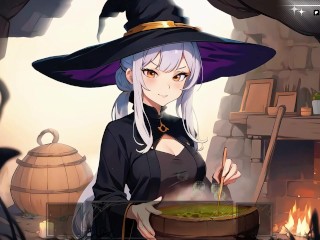 [Voiced JOI] A Witch Needs To Harvest You For Her Rare Potion( Quickshot | Multiple CEI Endings ) RP