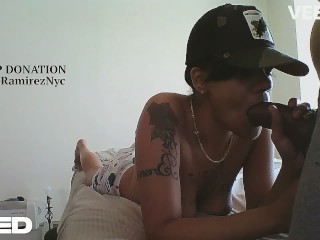 ARMY DIKE GIVES BLOW JOB BISEXUAL bbc