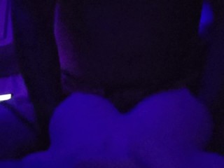 Having Fun with this Big Dick out my little workout shorts