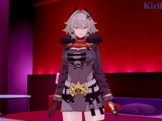 Caesar King and I have intense sex at a love hotel. - Zenless Zone Zero Hentai