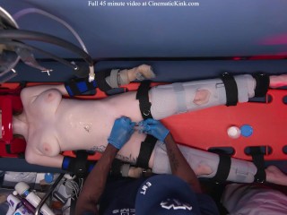 Paramedic - Injured patient Riah Lynn sperm insemination orgasm treatment