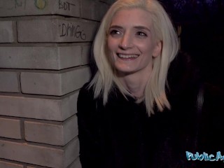 Public Agent - amateur shy blonde Italian student has raw sex with stranger in hotel room