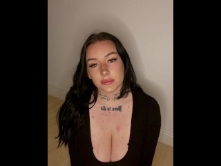 Busty British Teen Humiliation JOI