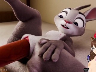 Judy Hopps offers me her pussy and I decide to cream my huge load in her (Furry animation) - Jazziuu