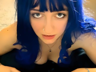 Сосед запачкал меня, но зато как вкусно! Только не говори моему Парню!