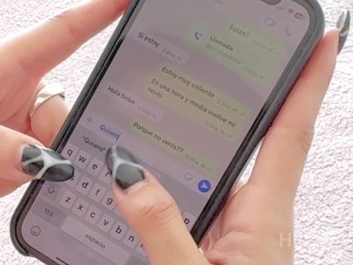 mi amante me pone muy puta me chupa toda mientras mi novio trabaja