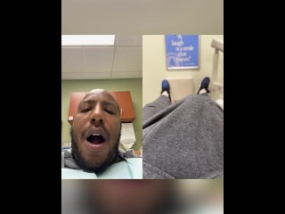 Dentist visit (Root Canal and extraction) but I was so MF horny watch until the end