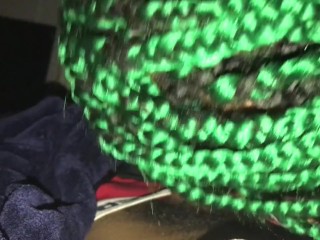 Sucking the neighbors cock while his wife is in the other room