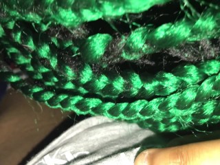 Sucking the neighbors cock while his wife is in the other room