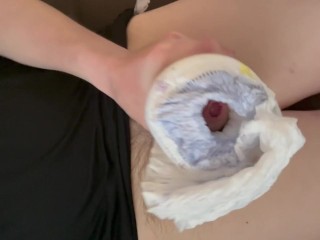 大人のおむつ時間　お漏らしと自慰