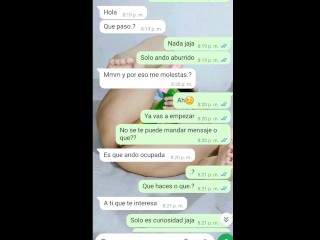 Conversación caliente porno casero Méxicano