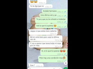 Conversación caliente porno casero Méxicano