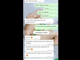 Conversación caliente porno casero Méxicano