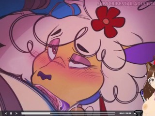 Furry neighbor invites me to her house to suck my cock (Swallows my cum) (Furry animation) - Jazziuu