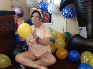 Smoke Filled Balloons Non-pop