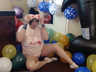 Smoke Filled Balloons Non-pop