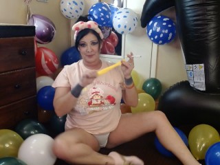 Smoke Filled Balloons Non-pop