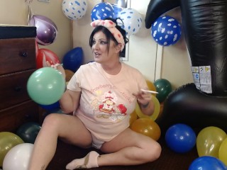 Smoke Filled Balloons Non-pop