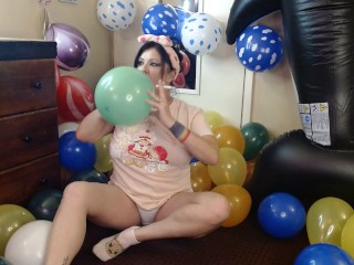 Smoke Filled Balloons Non-pop