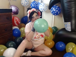 Smoke Filled Balloons Non-pop