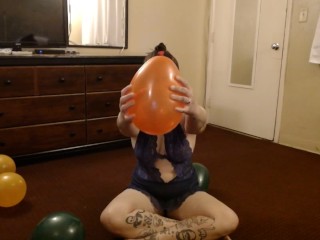 Naked Balloon Popping Multicolor Party Balloons